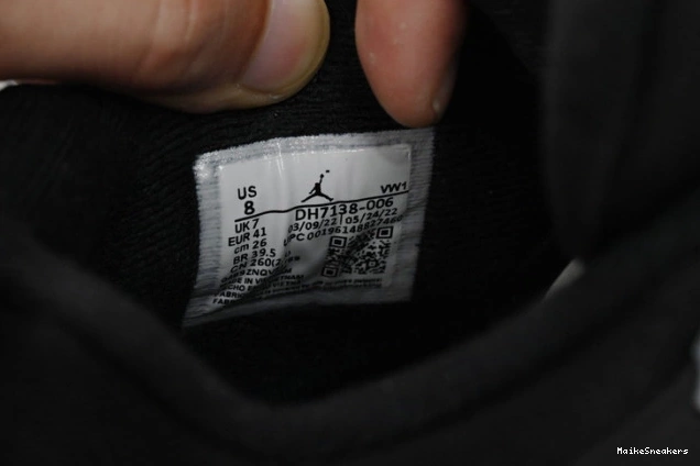 MaikeSneakers Black 4 Jordan DH7138-006 Canvas Air 0712
